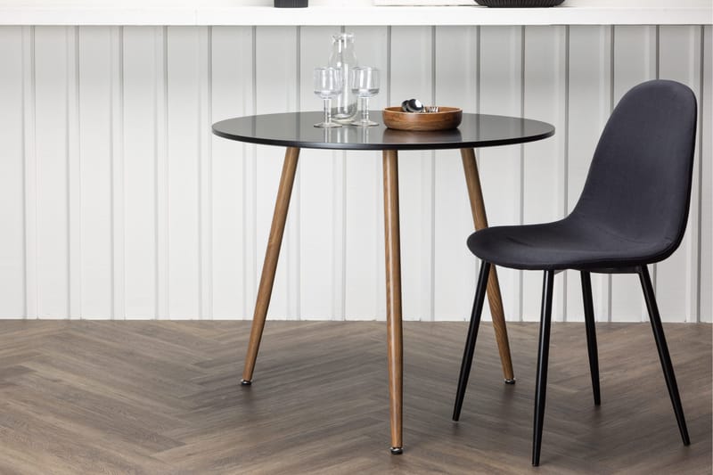 Matbord Venture Home Bennie Matbord 90 cm Black - Möbler - Bord & matgrupp - Matbord & köksbord