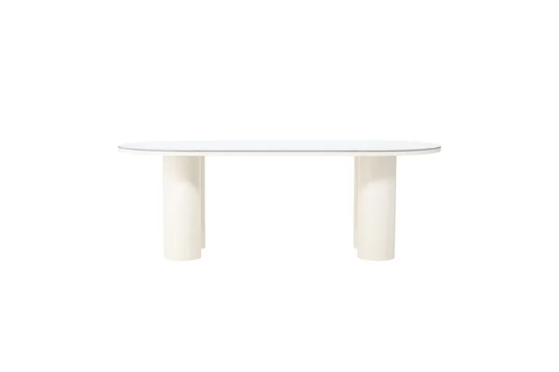 Matbord VIND Havstenssund 110x220 cm, Vit