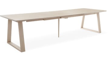 Matbord Wikdal 220x100 cm - Vitpigmenterad ek - Möbler - Bord & matgrupp - Matbord & köksbord