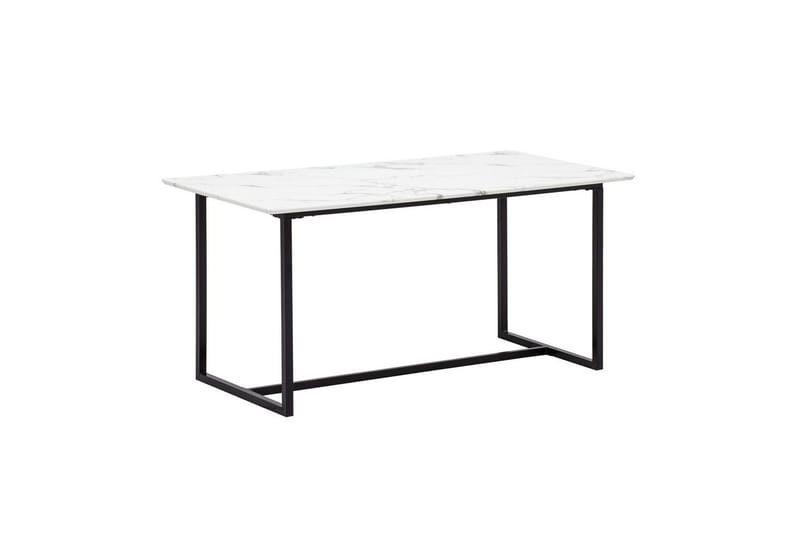 Matbord Wohnling Industriell loftstil, MDF med metallben med gyllene spets Marmor, Vit, 200x90 cm - Marmor, Vit, 200x90 cm - Möbler - Bord & matgrupp - Matbord & köksbord