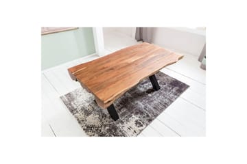 Matbord Wohnling Köksbord i massivt trä med trädstam, lantlig stil - Möbler - Bord & matgrupp - Matbord & köksbord