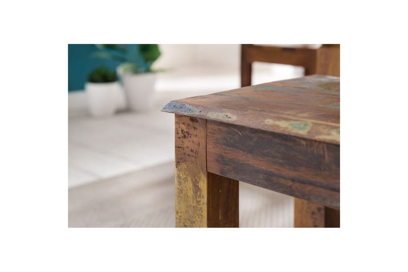 Matbord Wohnling Massivt trä lantstil Återvunnet Mangoträ, 120x70 cm - Återvunnet Mangoträ, 120x70 cm - Möbler - Bord & matgrupp - Matbord & köksbord