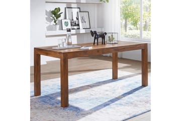 Matbord Wohnling Massivt trä lantstil Rosenträ, 140x80 cm - Rosenträ, 140x80 cm - Möbler - Bord & matgrupp - Matbord & köksbord