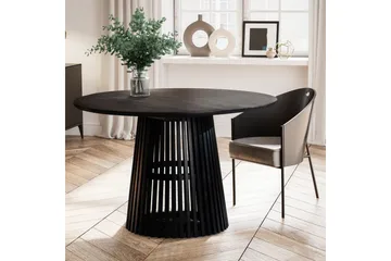 Matbord Wohnling Rund 120 cm massivt trä loftstil - Möbler - Bord & matgrupp - Matbord & köksbord