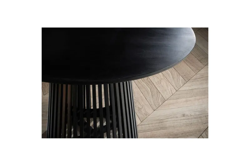 Matbord Wohnling Rund 120 cm massivt trä loftstil - Möbler - Bord & matgrupp - Matbord & köksbord