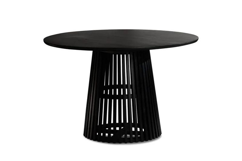 Matbord Wohnling Rund 120 cm massivt trä loftstil