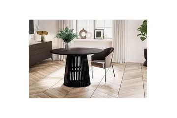 Matbord Wohnling Rund 120 cm massivt trä loftstil - Möbler - Bord & matgrupp - Matbord & köksbord