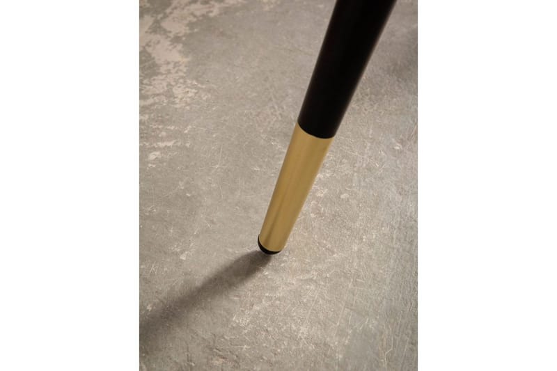 Matbord Wohnling Rund 75 cm marmorerad modern gyllene tippsben Marmor, Vit - Marmor, Vit - Möbler - Bord & matgrupp - Matbord & köksbord