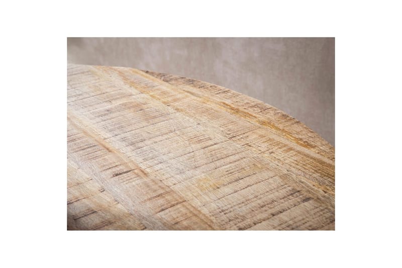 Matbord Wohnling rund massivt trä, modern lantlig stil 120 cm - 120 cm - Möbler - Bord & matgrupp - Matbord & köksbord