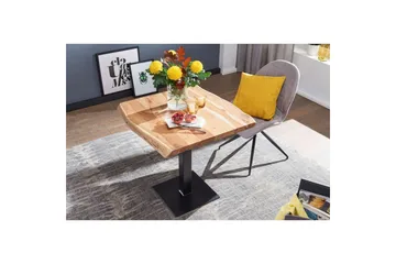 Matbord Wohnling Träkant Solid Trä med Massiva Metallben Industriell - Möbler - Bord & matgrupp - Matbord & köksbord