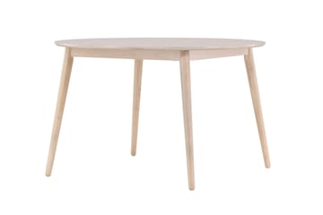 Matbord Peach Flora Dining Table ø120 - Whitewash / Veneer Whitewash - Möbler - Bord & matgrupp - Matbord & köksbord
