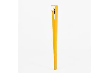 Matbord Pineios 150x75 cm Vit/Gul - Hanah Home - Möbler - Bord & matgrupp - Matbord & köksbord
