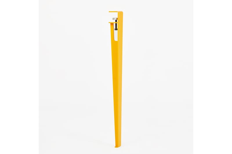 Matbord Pineios 150x75 cm Vit/Gul - Hanah Home - Möbler - Bord & matgrupp - Matbord & köksbord