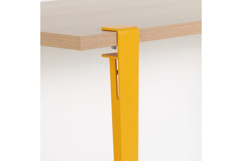 Matbord Pineios 150x75 cm Brun/Gul - Hanah Home - Möbler - Bord & matgrupp - Matbord & köksbord