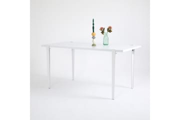Matbord Pineios 150x75 cm Vit - Hanah Home - Möbler - Bord & matgrupp - Matbord & köksbord