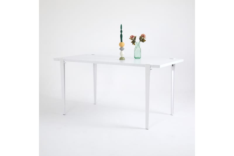 Matbord Pineios 150x75 cm Vit - Hanah Home - Möbler - Bord & matgrupp - Matbord & köksbord