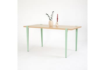 Matbord Pineios 150x75 cm Brun/Blå - Hanah Home - Möbler - Bord & matgrupp - Matbord & köksbord