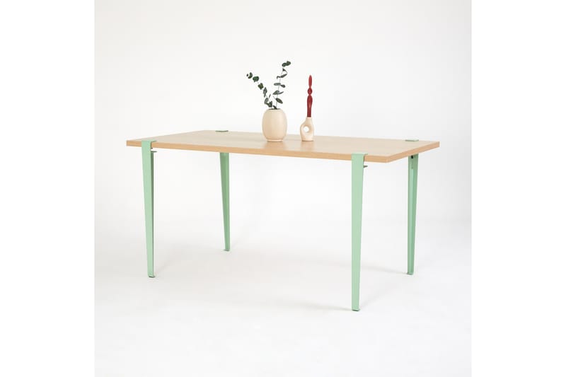 Matbord Pineios 150x75 cm Brun/Blå - Hanah Home - Möbler - Bord & matgrupp - Matbord & köksbord