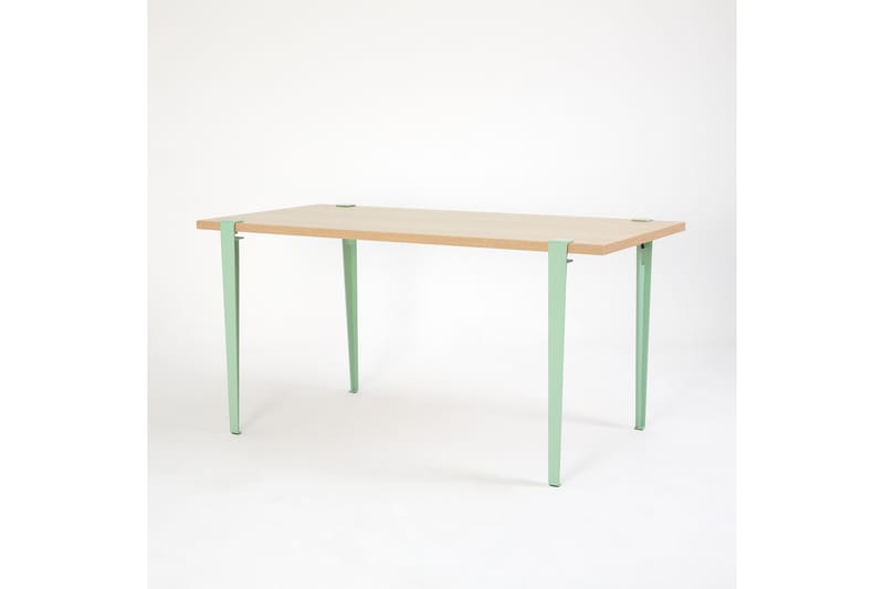 Matbord Pineios 150x75 cm Brun/Blå - Hanah Home - Möbler - Bord & matgrupp - Matbord & köksbord