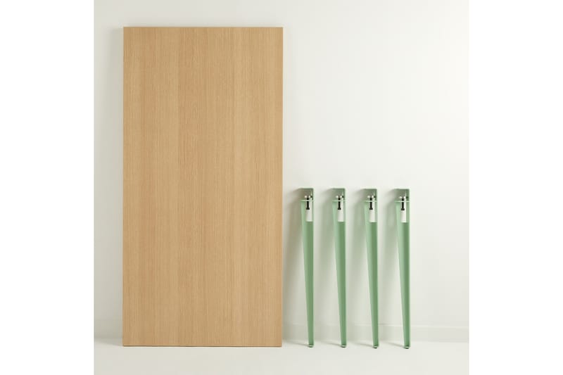 Matbord Pineios 150x75 cm Brun/Blå - Hanah Home - Matbord & köksbord