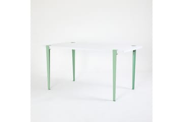 Matbord Pineios 150x75 cm Vit/Blå/Grön