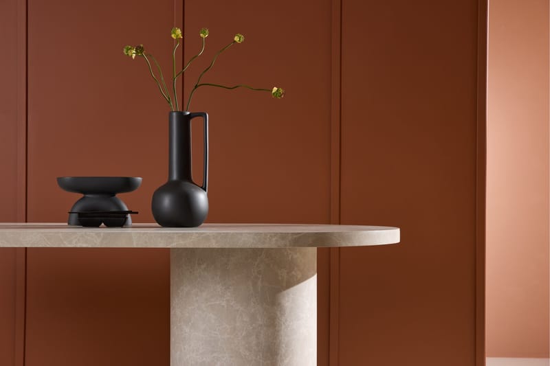 Matbord Peach Narvik Dining Table 100x200 cm - Beige Marblelook / Beige - Möbler - Bord & matgrupp - Matbord & köksbord