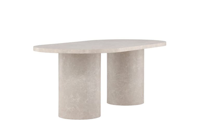 Matbord Peach Narvik Dining Table 100x200 cm - Beige Marblelook / Beige - Möbler - Bord & matgrupp - Matbord & köksbord