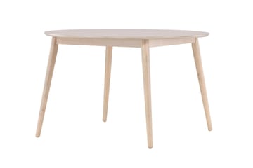 Matbord Peach Flora Dining Table ø120 - Whitewash / Veneer Whitewash - Möbler - Bord & matgrupp - Matbord & köksbord