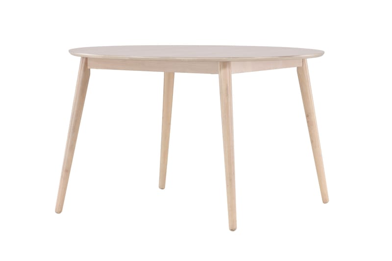 Matbord Peach Flora Dining Table ø120 - Whitewash / Veneer Whitewash - Möbler - Bord & matgrupp - Matbord & köksbord