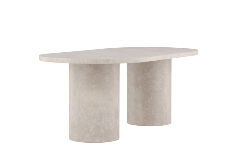 Matbord Peach Narvik Dining Table 100x200 cm - Beige Marblelook / Beige - Möbler - Bord & matgrupp - Matbord & köksbord