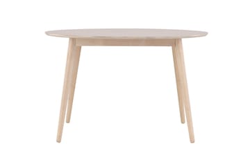 Matbord Peach Flora Dining Table ø120 - Whitewash / Veneer Whitewash - Möbler - Bord & matgrupp - Matbord & köksbord