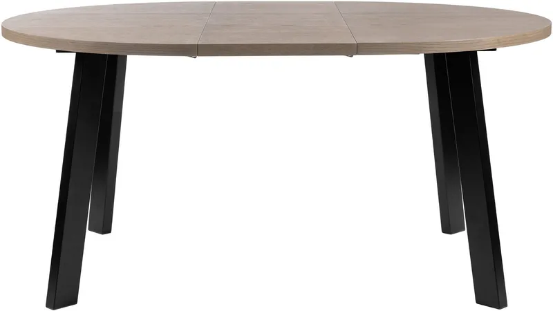 Matbord Porsvik Ø120 cm inkl 2 Ilägg á 40 cm - Grå - Möbler - Bord & matgrupp - Matbord & köksbord
