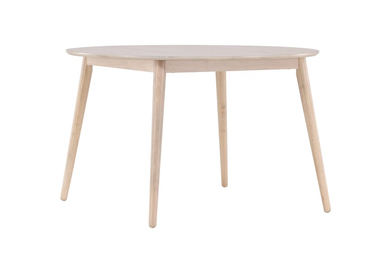 Matbord Peach Flora Dining Table ø120 - Whitewash / Veneer Whitewash - Möbler - Bord & matgrupp - Matbord & köksbord