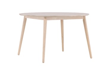 Matbord Peach Flora Dining Table ø120 - Whitewash / Veneer Whitewash - Möbler - Bord & matgrupp - Matbord & köksbord