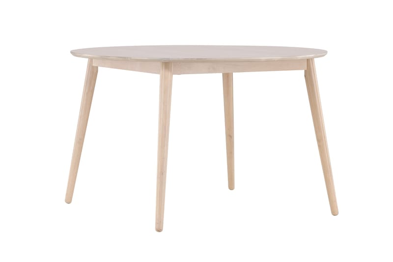 Matbord Peach Flora Dining Table ø120 - Whitewash / Veneer Whitewash - Möbler - Bord & matgrupp - Matbord & köksbord