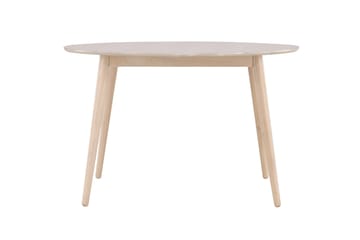 Matbord Peach Flora Dining Table ø120 - Whitewash / Veneer Whitewash - Möbler - Bord & matgrupp - Matbord & köksbord