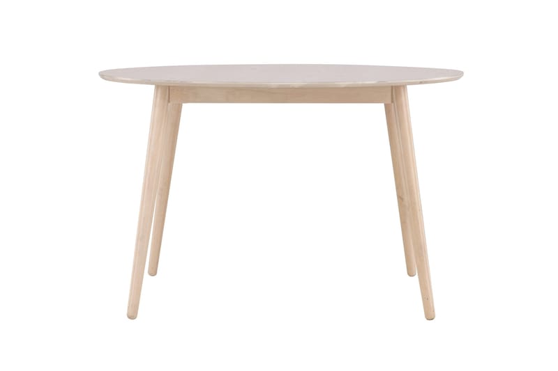 Matbord Peach Flora Dining Table ø120 - Whitewash / Veneer Whitewash - Möbler - Bord & matgrupp - Matbord & köksbord