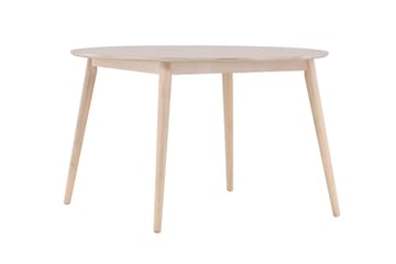 Matbord Peach Flora Dining Table ø120 - Whitewash / Veneer Whitewash - Möbler - Bord & matgrupp - Matbord & köksbord