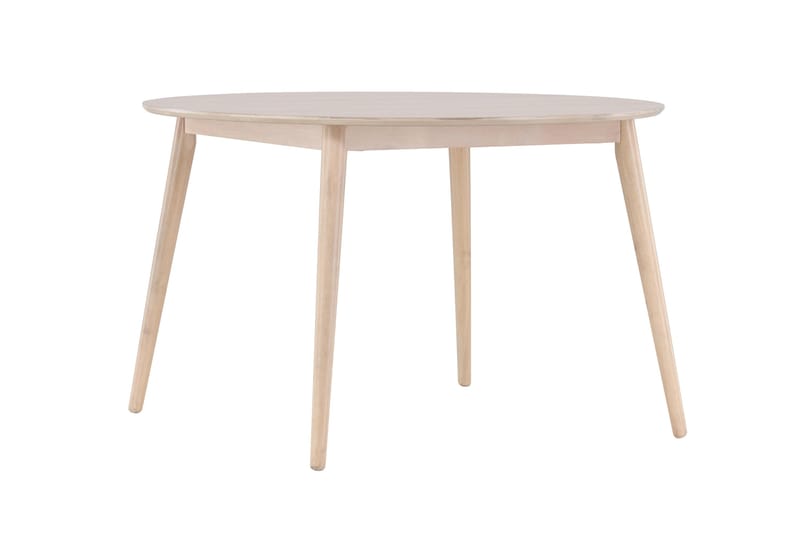 Matbord Peach Flora Dining Table ø120 - Whitewash / Veneer Whitewash - Möbler - Bord & matgrupp - Matbord & köksbord