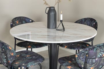 Admira Matgrupp 106 cm + 4 st Moncoll Matstolar - Möbler - Bord & matgrupp - Matgrupp