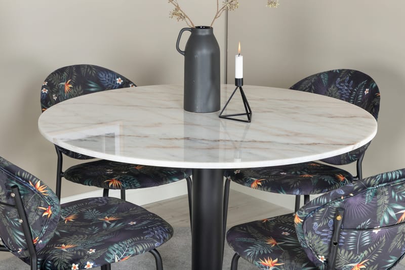 Admira Matgrupp 106 cm + 4 st Moncoll Matstolar - Möbler - Bord & matgrupp - Matgrupp