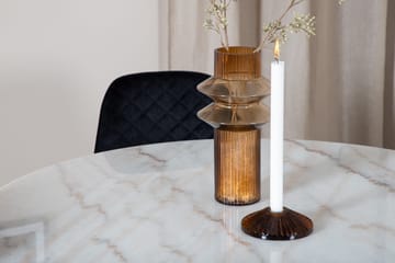 Admira Matgrupp 106 cm Rund inkl 4 Ypas Stolar - Marmor/Vit/Svart - Möbler - Bord & matgrupp - Matgrupp