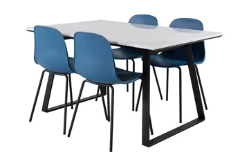 Admira Matgrupp 140 cm + 4 st Kullersbro Matstolar - Möbler - Bord & matgrupp - Matgrupp