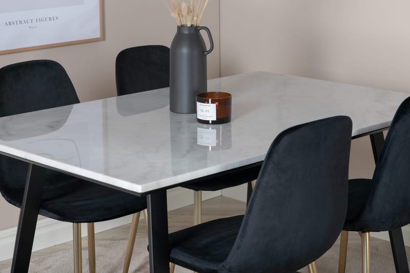 Admira Matgrupp 140 cm + 4 Pontus Matstolar - Möbler - Bord & matgrupp - Matgrupp