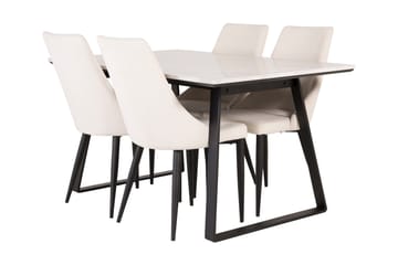 Admira Matgrupp med 4 Ludde Matstol - Möbler - Bord & matgrupp - Matgrupp