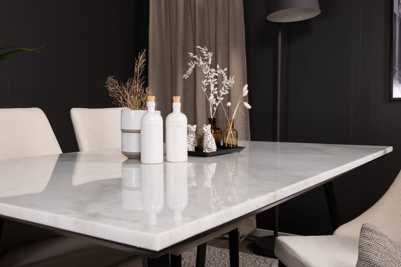 Admira Matgrupp med 4 Ludde Matstol - Möbler - Bord & matgrupp - Matgrupp