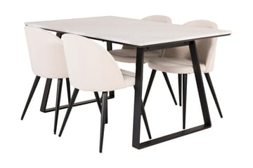 Admira Matgrupp med 4 Valera Matstol Manchester - Möbler - Bord & matgrupp - Matgrupp