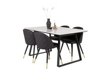 Admira Matgrupp med 4 Valera Matstol - Möbler - Bord & matgrupp - Matgrupp