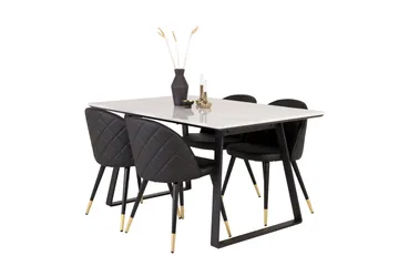 Admira Matgrupp med 4 Valera Matstol - Möbler - Bord & matgrupp - Matgrupp