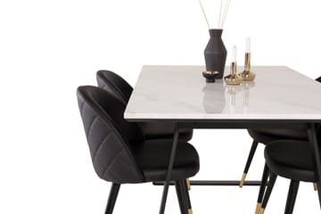 Admira Matgrupp med 4 Valera Matstol - Möbler - Bord & matgrupp - Matgrupp